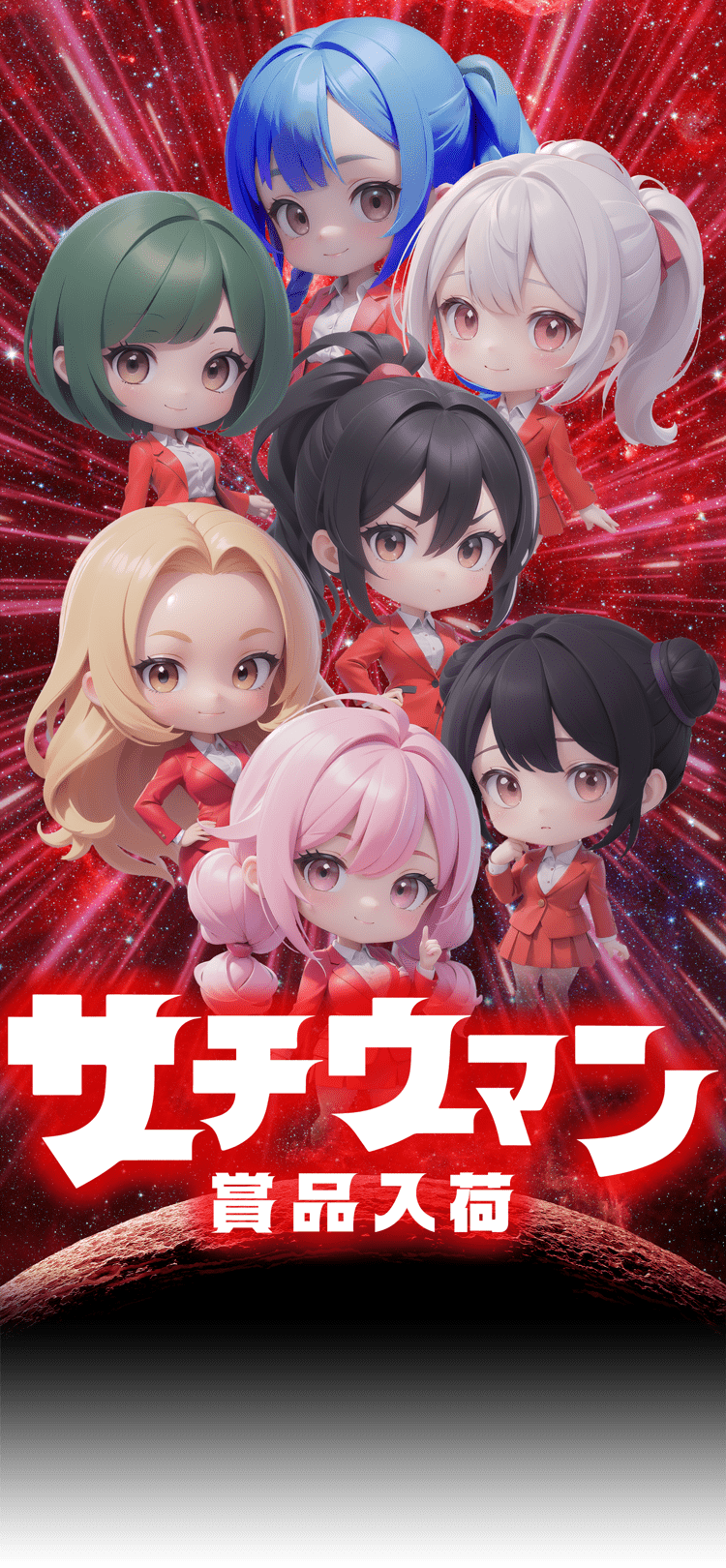 サーチウーマン賞品入荷